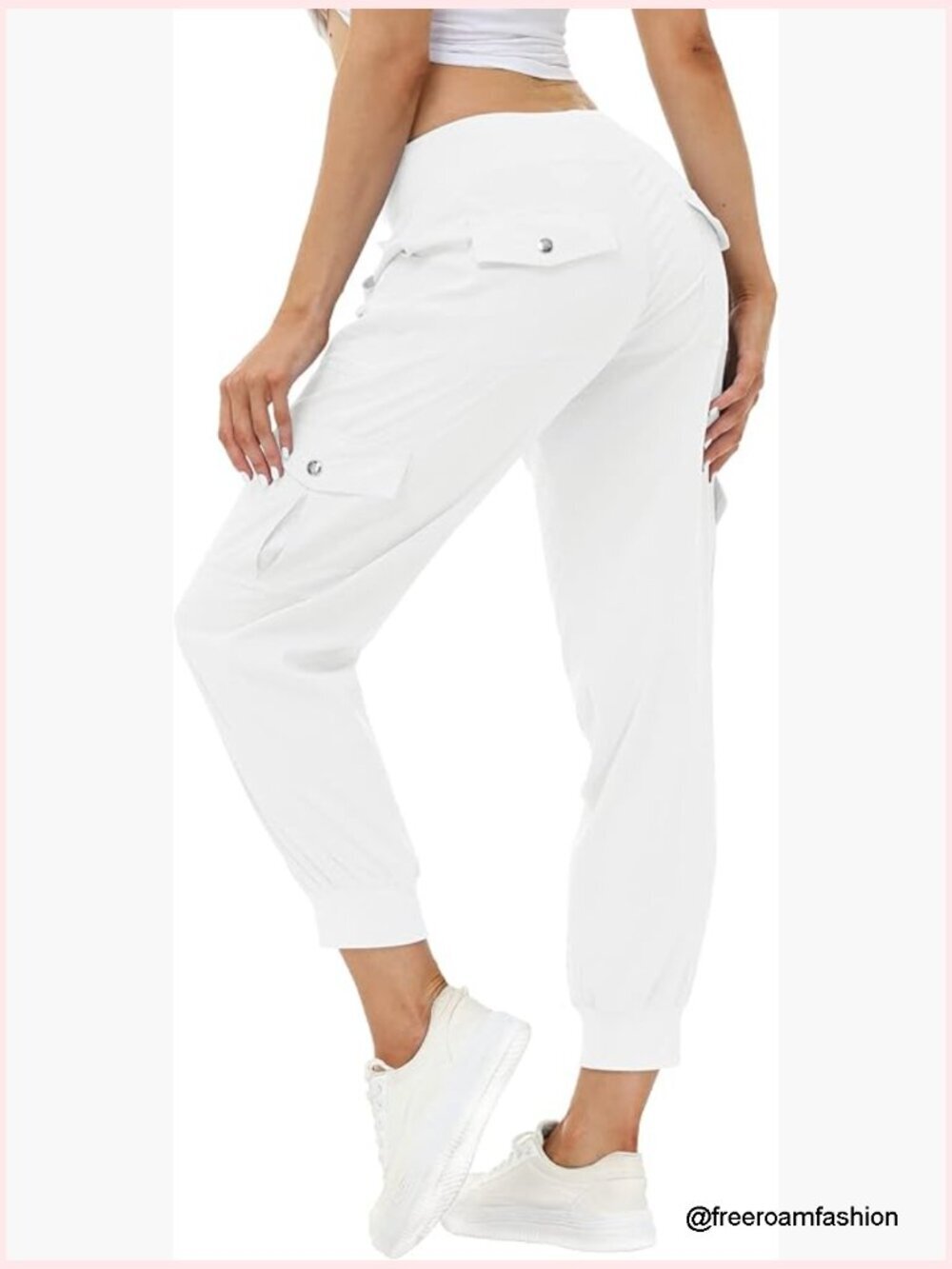Women's Lightweight Hiking Cargo Pants Quick Dry Joggers with Pockets